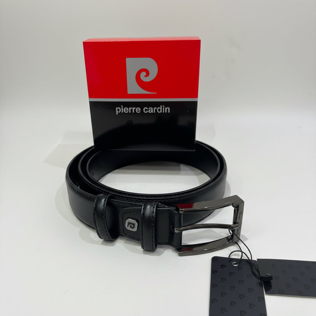 Cintura Uomo Pierre Cardin Nera