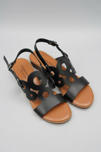 Sandali in Pelle tacco 5cm