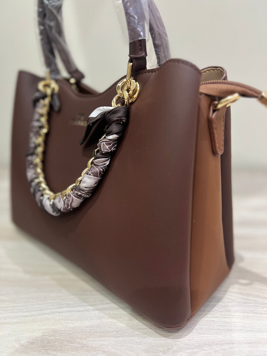 Borsa Erick&Co Marrone con borsellino