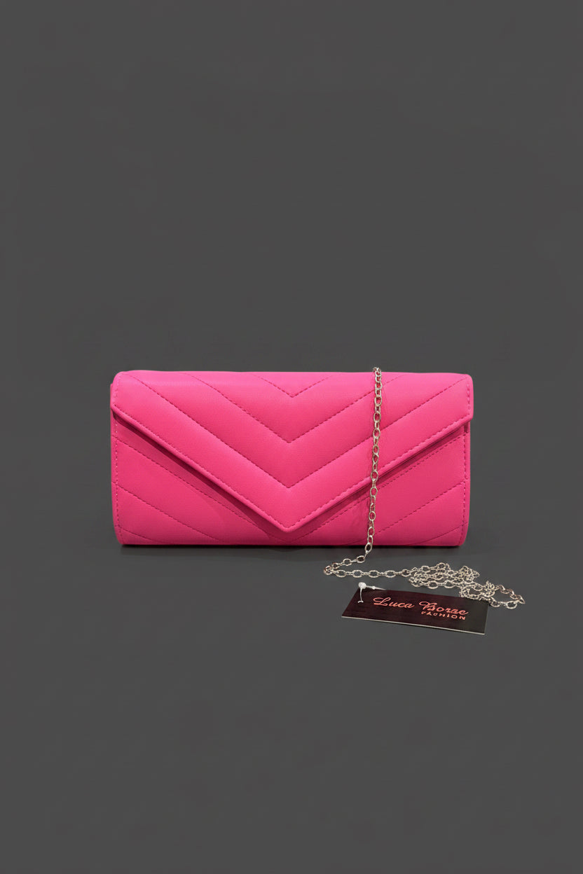Pochette rosa 25x18x12