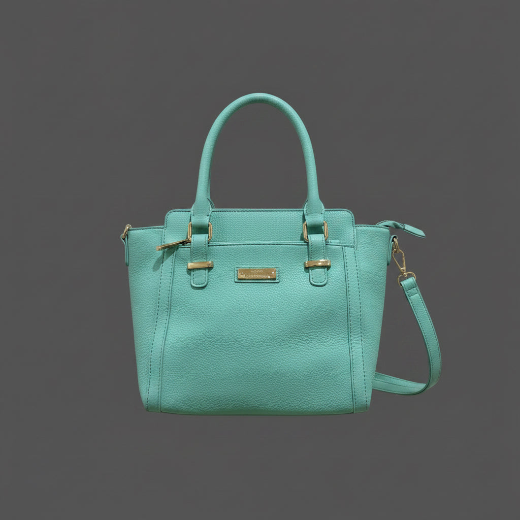 Borsa col. Turchese mis.35x28x12