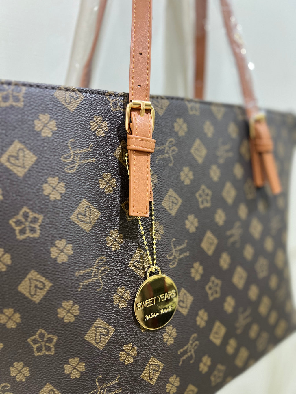Borsa a spalla Sweet Years Marrone