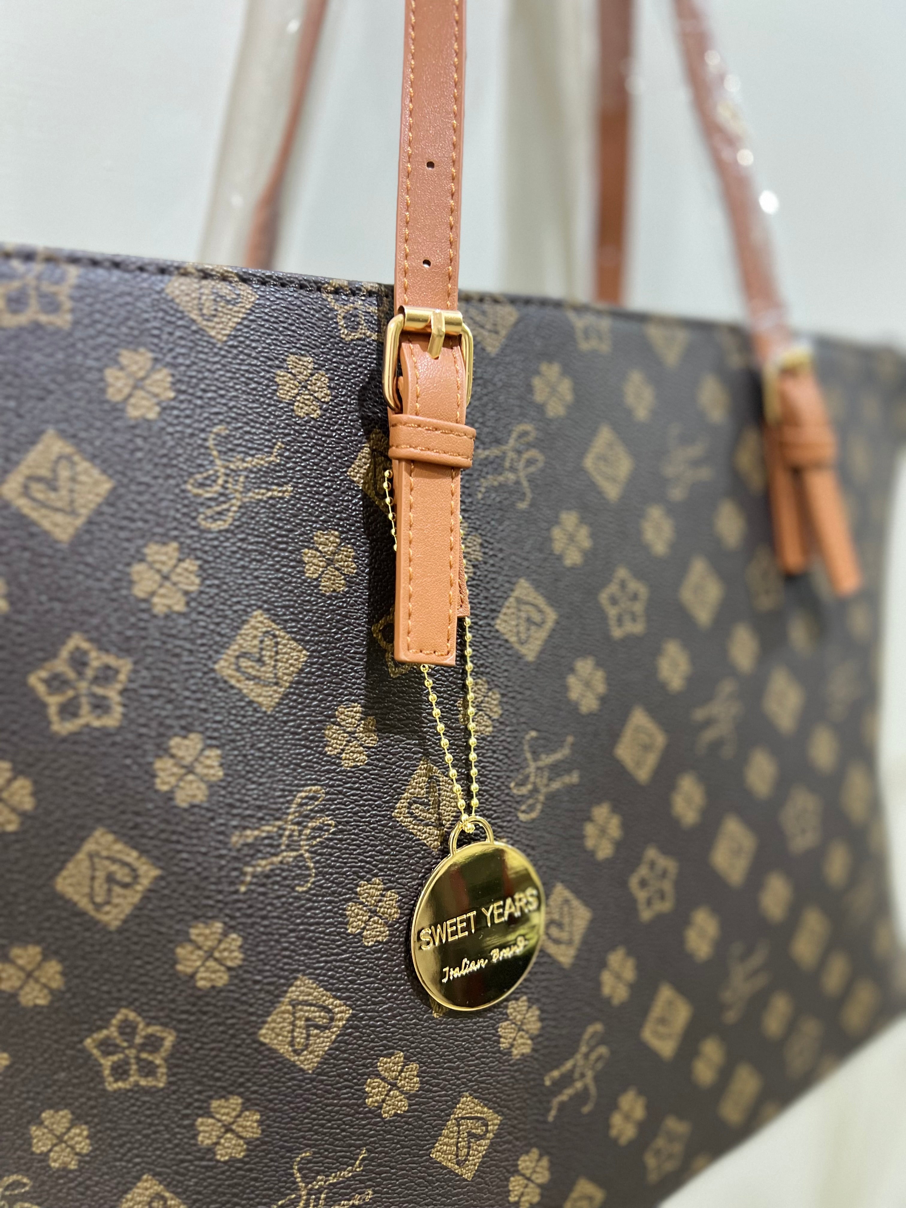 Borsa a spalla Sweet Years Marrone