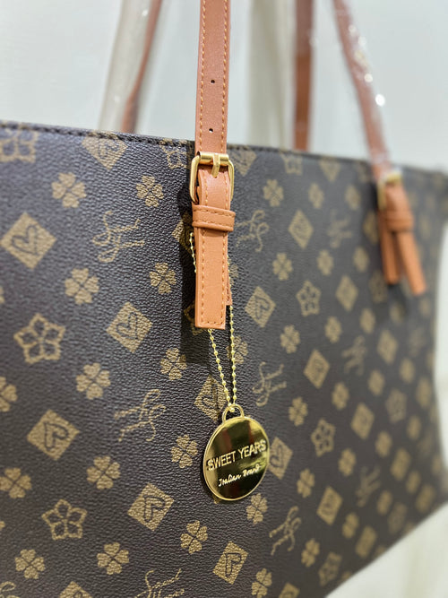 Borsa a spalla Sweet Years Marrone