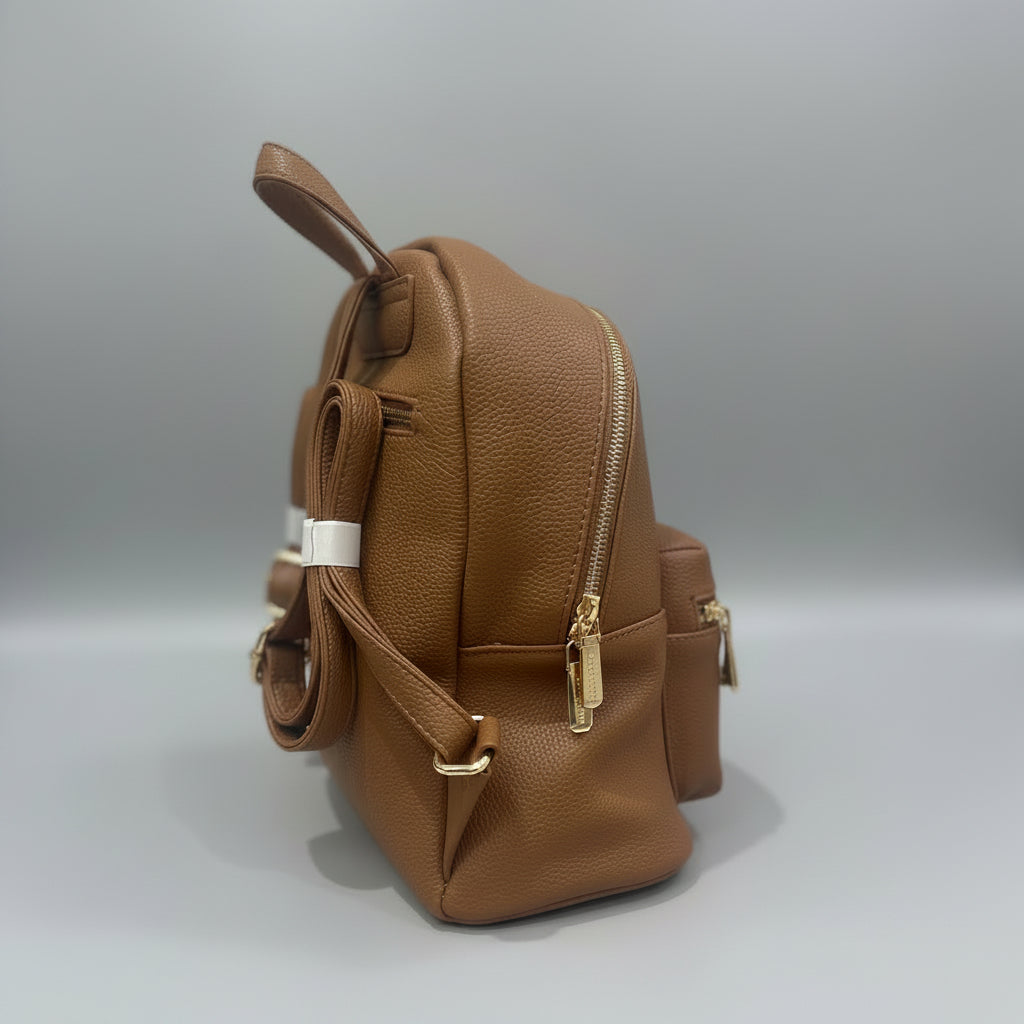 Zaino Coconuda Marrone con ciondolo