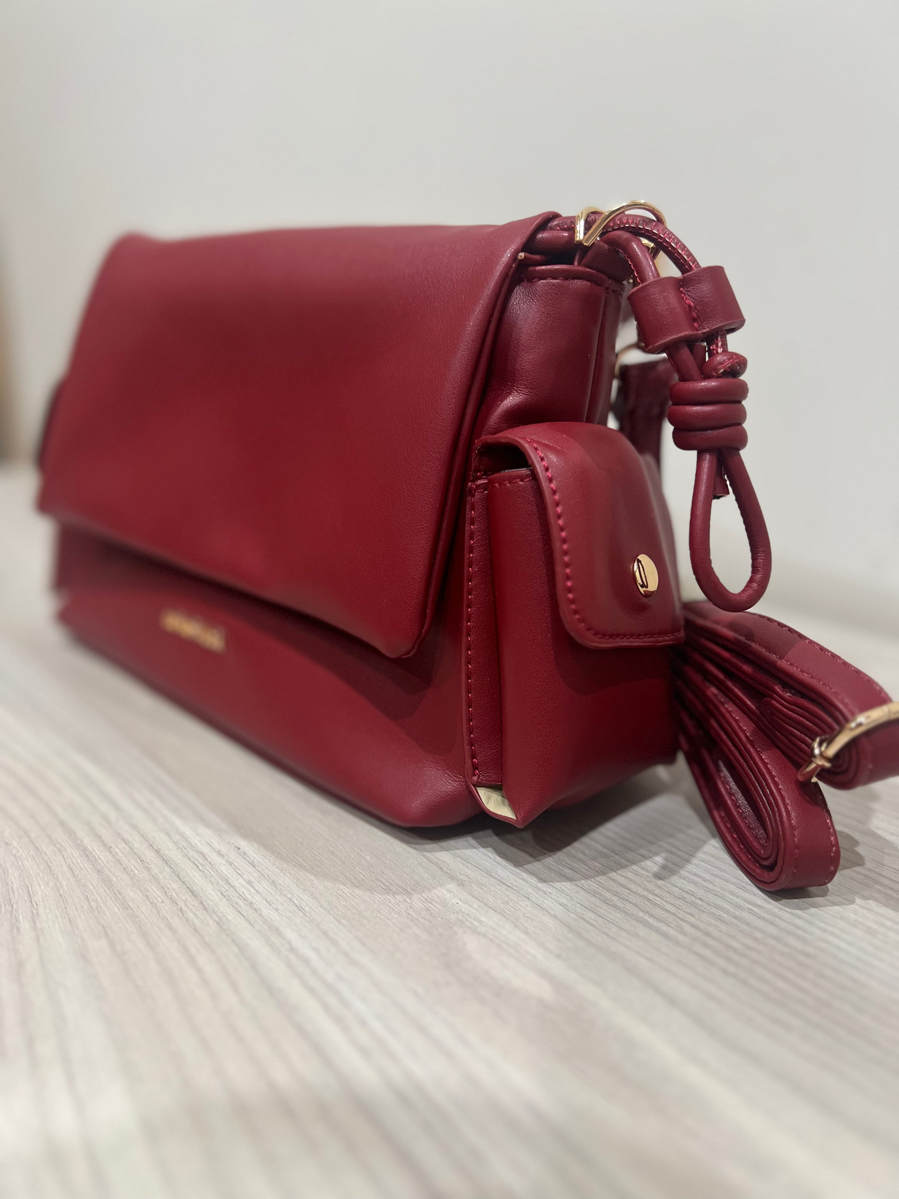 Borsa Hobo Coconuda Rossa