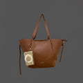 Borsa in Ecopelle con borsellino mis.55x28x15
