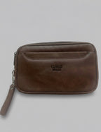 Pochette Uomo Coveri World Brown