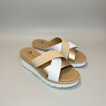 Sandali Alti Bianchi/Beige Agorà