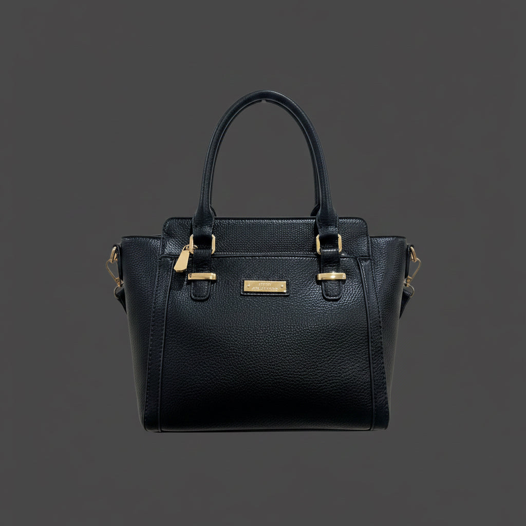 Borsa compatta ecopelle mis. 35x28x12