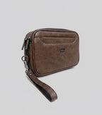 Pochette Uomo Coveri World Brown