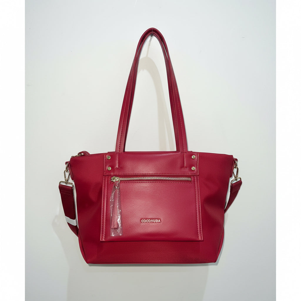 Borsa Coconuda Rossa in tessuto